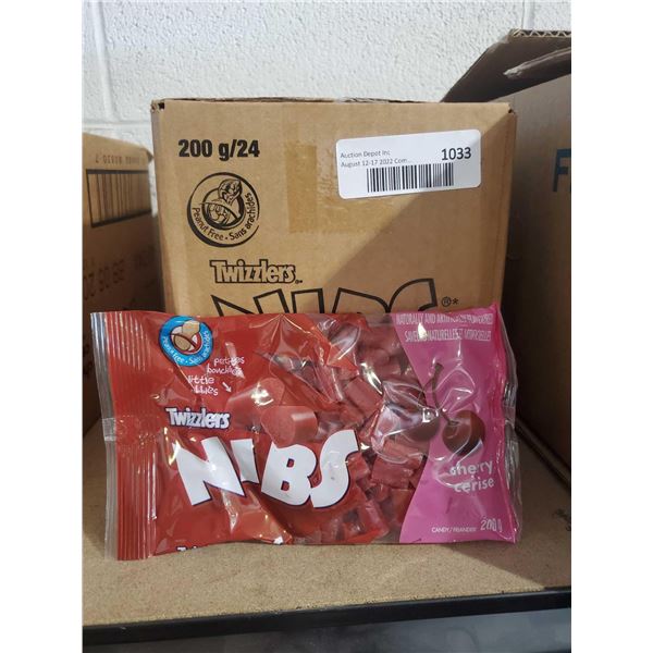 Twizzlers Cherry Nibs 24x200g