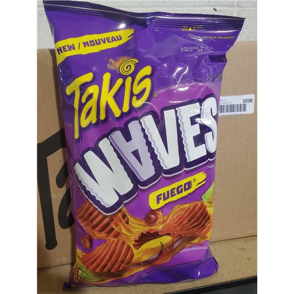 Takis Waves Fuego Potato Chips 10x190g