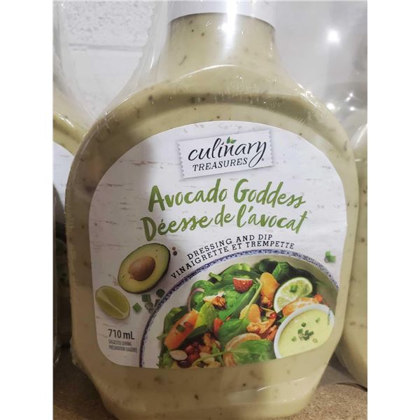 Culinary Treasures Avocado Goddess Dressing & Dip - 12x710g