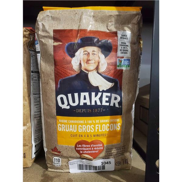 Quaker Large Flake Oats 4x1 kg
