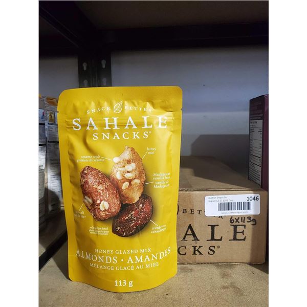 Shale Snacks Honey Glazed Almonds 6x113g