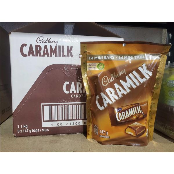 Caramilk Individually Wrapped Snack Size Brs 8X147g Bags