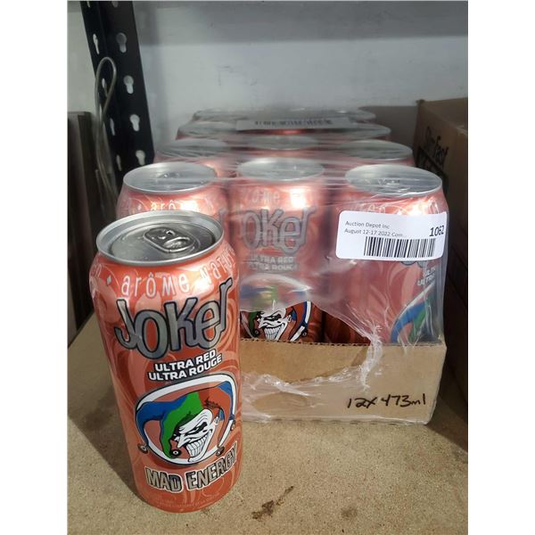 Joker Ultra Red Mad Energy Drink 12x473ml