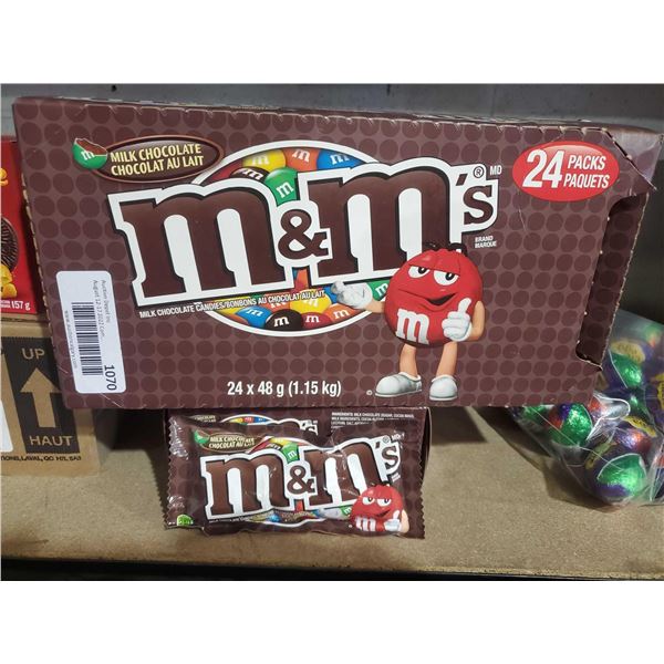 M&M's Milk Chocolate Candies 24x48g