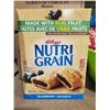 Image 2 : Kellogg's Nutri-Grain Blueberry Cereal Bars 3x590g
