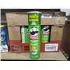 Image 1 : Pringles Party Stack, Sour Cream & Onion Potato Chips 14x 203g