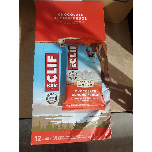 Cliff Chocolate Almond Fudge Energy Bar 12x68g