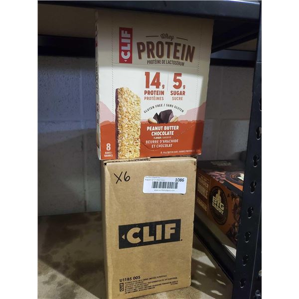 Cliff Peanut Butter & Chocolate Flavor Protein Bars 6x(8-56g) Bars
