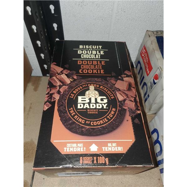 Big Daddy Double Chocolate Cookies 8x100g