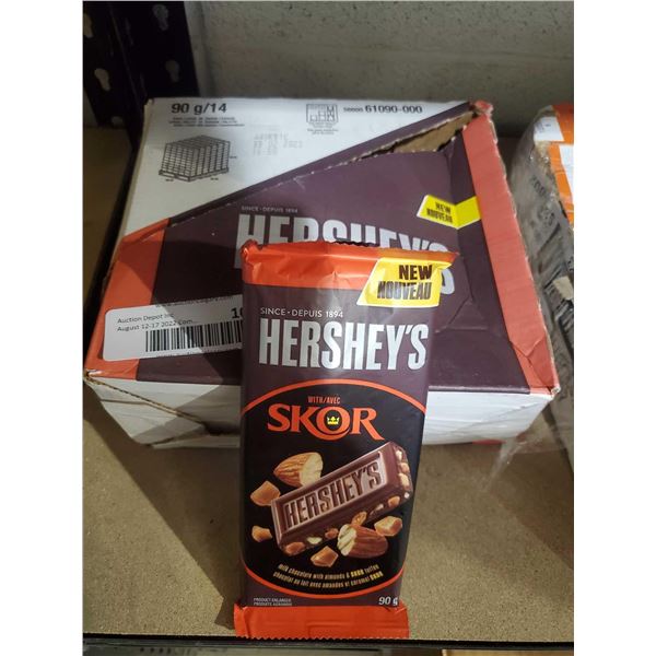 Hershey's Skor Candy Bars 14x90g