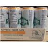 Image 2 : Perrier Tangerine Caffeine & Yerba Mate Energy Drink (24 x 330ml)
