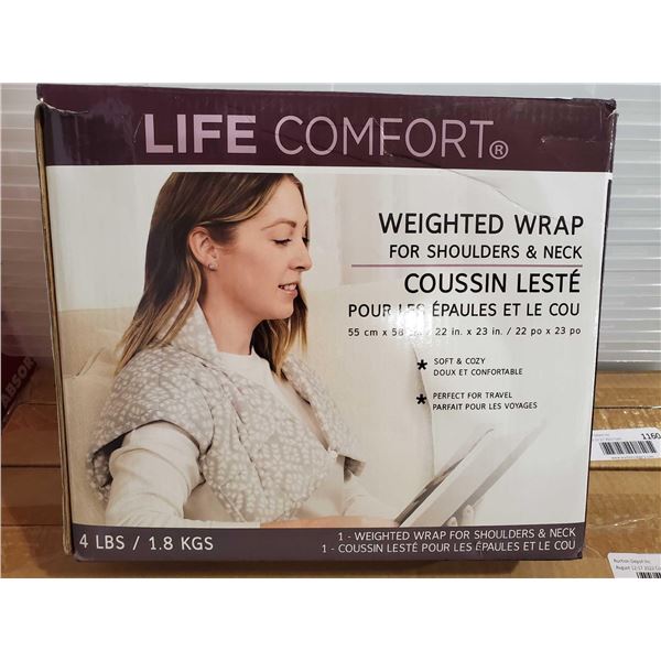 New Life Comfort  Weighted Shoulder & Neck Wrap - 4 Lbs