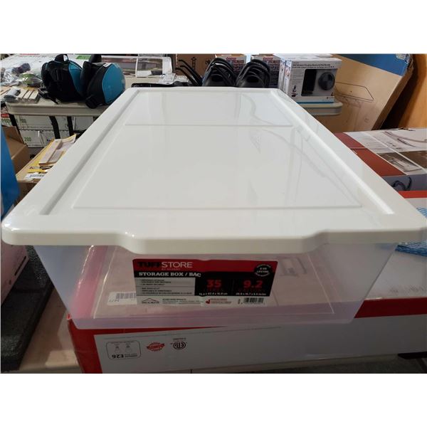New Tuff Store 35 L Storage Box with Lid 73.4x42.4x16.8cm