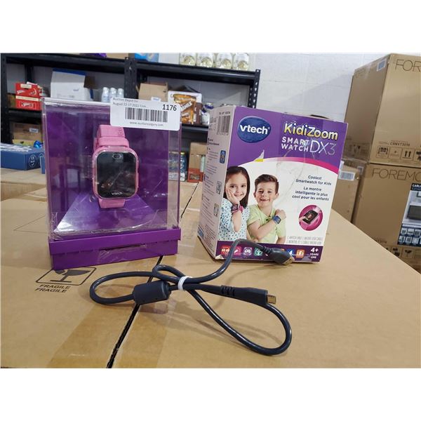 Vtech KidZoom Smart Watch DX3 with Charge Cord - Pink