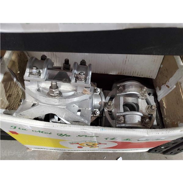 Box Lot of New  Heavy Duty Cable Clamps