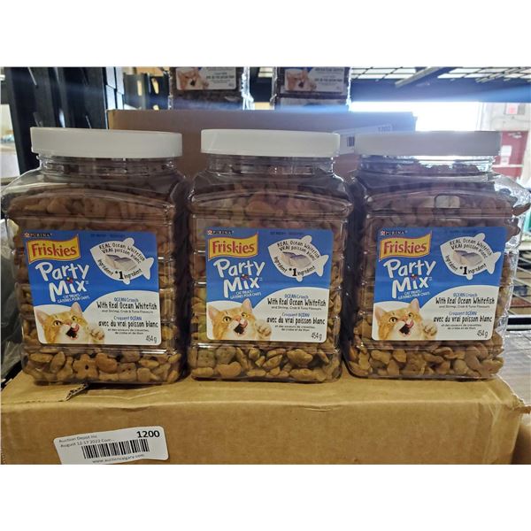Friskies Party Mix Case lot of 3 x 454g