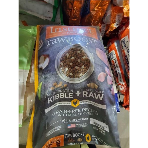 Instinct Rawboost Dog Food - 21lbs
