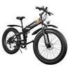 Image 6 : NEW ZHENGBU Fat Tire folding 26 inch E Bike - 400 W Litium Battery, brand new with keys, & charger