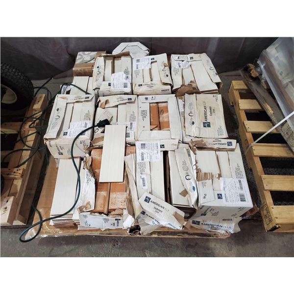 America Villa Italian Ceramic Tile PALLET LOT  of approx 20 cases x 10.7 sq ft =200 sq ft