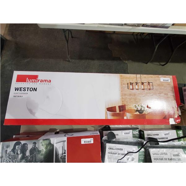 NEW Lumirama Weston Quad Hanging light fixture