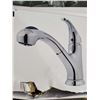Image 2 : NEW Pfister Shelton Polished Chrome Finish Pull out kitche faucet set