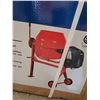 Image 2 : NEW 4 cu ft Electric Concrete Mixer