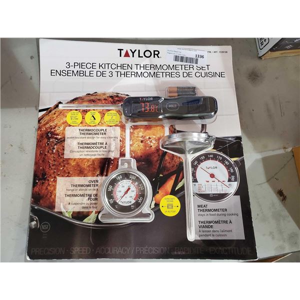 Taylor 3 piece Kitchen Thermometer Set