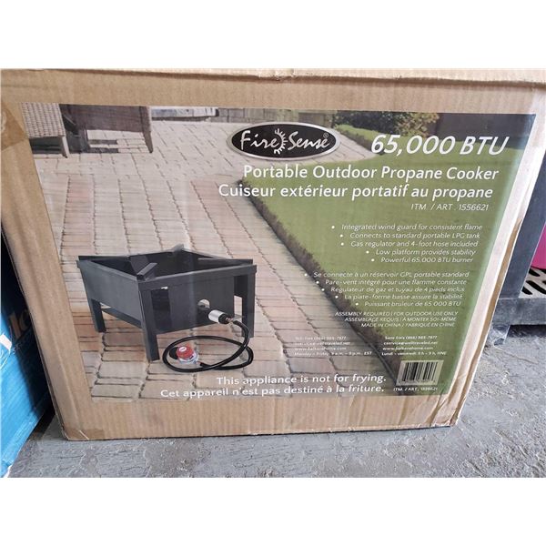 Fire Sense Portable Propane Burner cooker