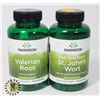 LOT OF FULL SPECTRUM ST. JOHNS WORT &VALERIAN ROOT