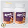 LOT OF 2 DIGESTOL ALPHA 30 VEGETARIAN CAPSULES