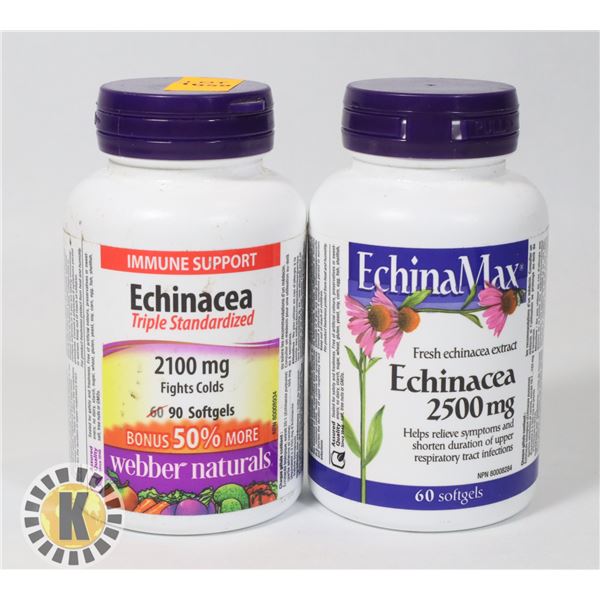 1 ECHINACEA 2100MG 90 & 1 ECHINACEA 2500MG