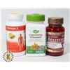 Image 1 : LOT OF RESVERATROL, FENUGREEK, WOBENZYM N
