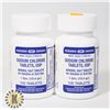 Image 1 : LOT OF 2 SODIUM CHLORIDE 100 1G TABLETS