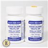 LOT OF 2 SODIUM CHLORIDE 100 1G TABLETS