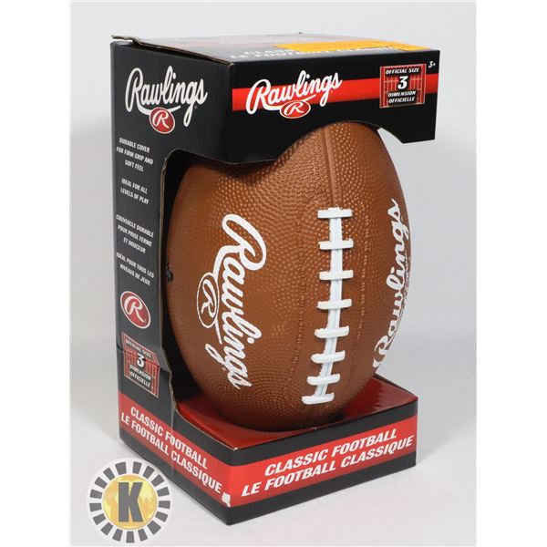 NEW RAWLINGS FOOTBALL