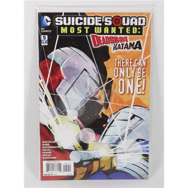 DC SUICIDE SQUAD MOST WANTED: DEADSHOT & KATANA #5