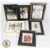 Image 1 : LOT OF 6 ASSORTED SMALL PICTURE FRAMES