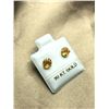 Image 2 : 10K YELLOW GOLD CITRINE(1.2CT) EARRINGS