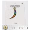 Image 1 : NEW CHAKRA PARTIAL MOON PENDANT