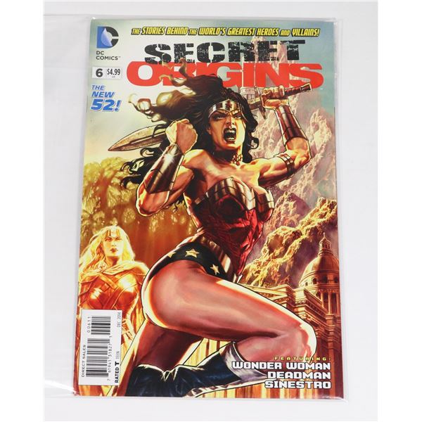 DC COMICS THE NEW 52 SECRET ORIGINS #6