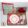 Image 1 : FLAT OF ASSORTED SEASONAL PAPER DOILY PLACEMATS