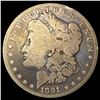 Image 1 : 1891-CC Morgan Silver Dollar NICELY CIRCULATED