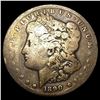 Image 1 : 1890-CC Morgan Silver Dollar LIGHTLY CIRCULATED