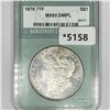 Image 1 : 1878 7TF Morgan Silver Dollar NTC-MS65 DMPL
