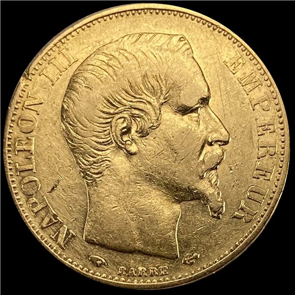 1857-A France 20 Francs UNCIRCULATED