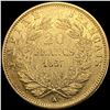 Image 2 : 1857-A France 20 Francs UNCIRCULATED