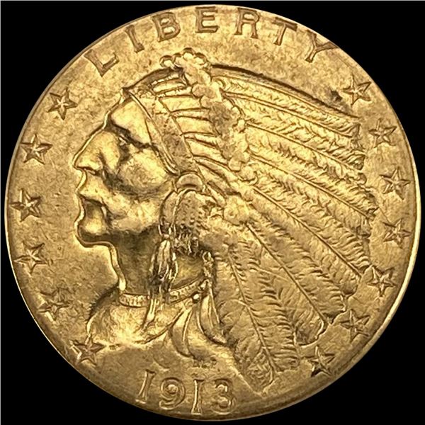 1913 $2.50 Gold Quarter Eagle UNCIRCULATED