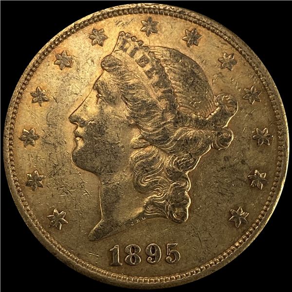 1895-S $20 Gold Double Eagle CLOSELY UNCIRCULATED