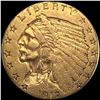 Image 1 : 1912 $2.50 Gold Quarter Eagle NEARLY UNCIRCULATED