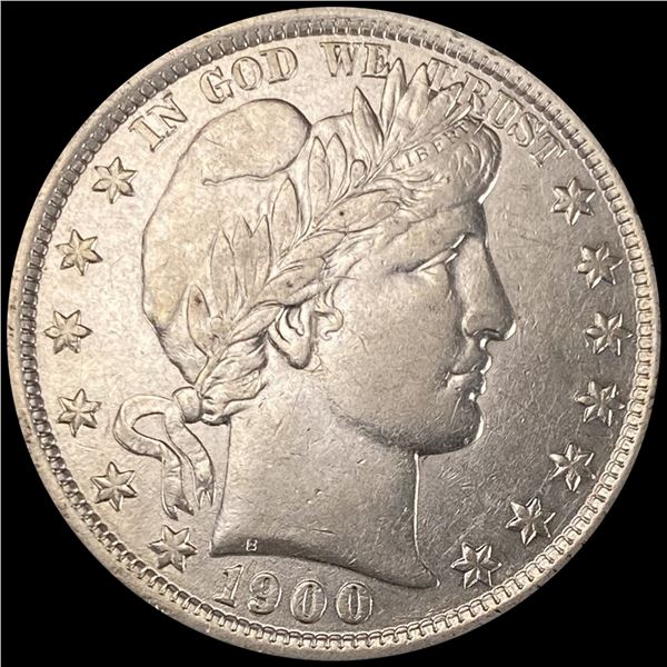 1900 Barber Half Dollar UNCIRCULATED